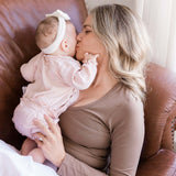 Little Breastfeeding Top | Americano Brown