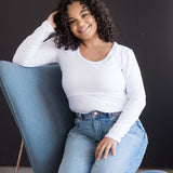 Little Breastfeeding Top | White