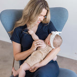 Everyday Breastfeeding Dress | Navy | Milk & Baby