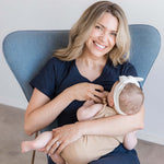 Everyday Breastfeeding Dress | Navy | Milk & Baby