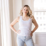 Everywhere Breastfeeding Tank Top | White