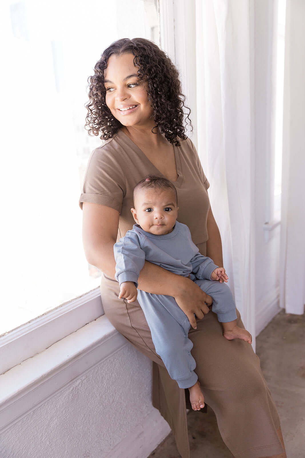 Everyday Breastfeeding Dress | Navy | Milk & Baby