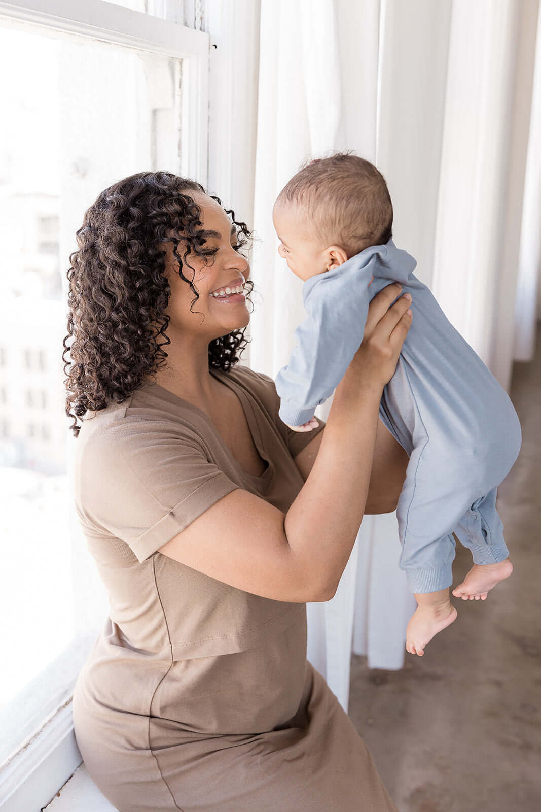 Everyday Breastfeeding Dress | Americano Brown | Milk & Baby