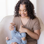 Everyday Breastfeeding Dress | Americano Brown | Milk & Baby