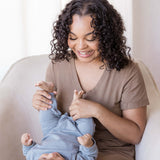 Everyday Breastfeeding Dress | Americano Brown | Milk & Baby