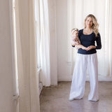 Little Breastfeeding Top | Navy