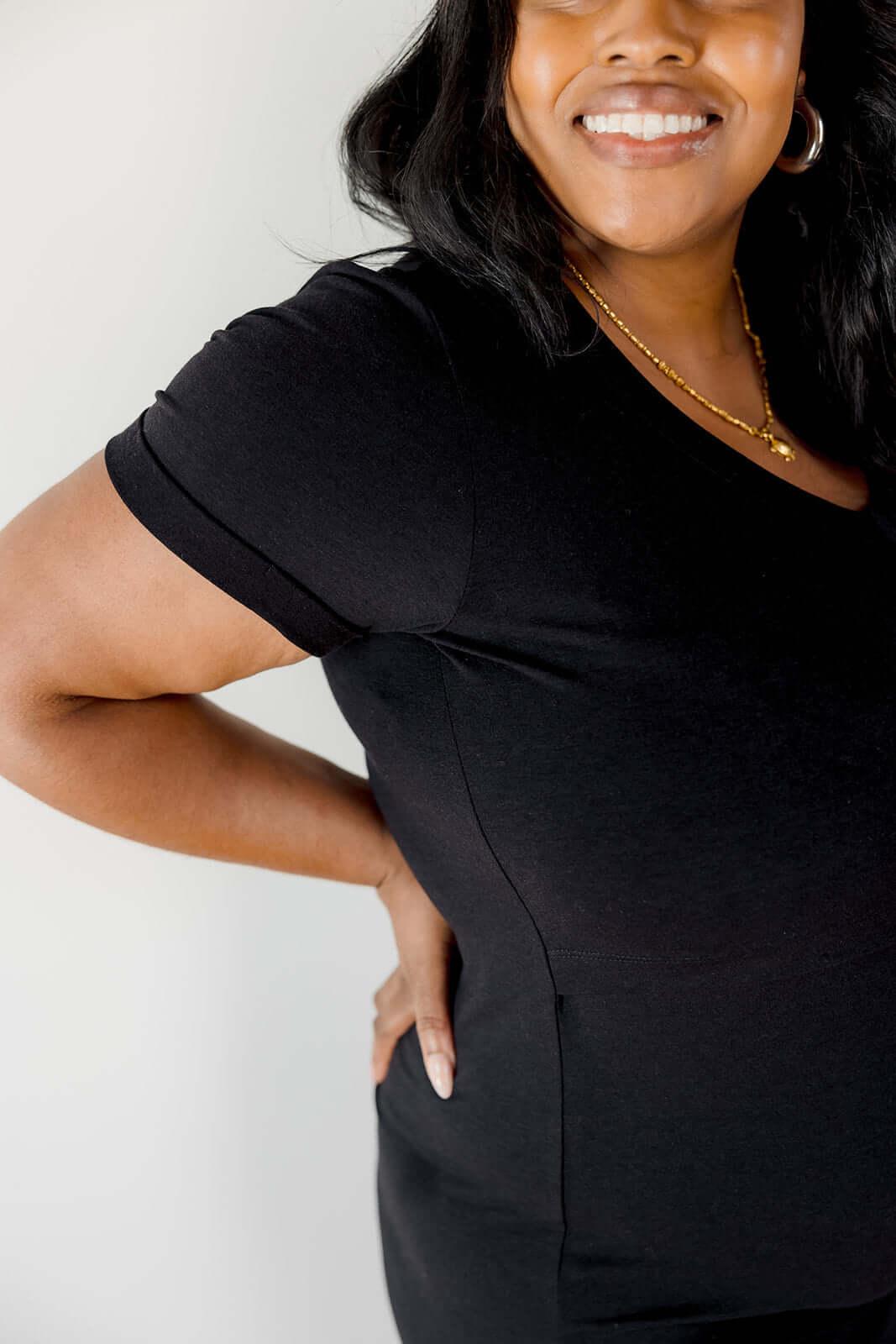 Everyday Breastfeeding Dress | Black | Milk & Baby