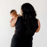 Little Breastfeeding Dress | Black | Milk & Baby