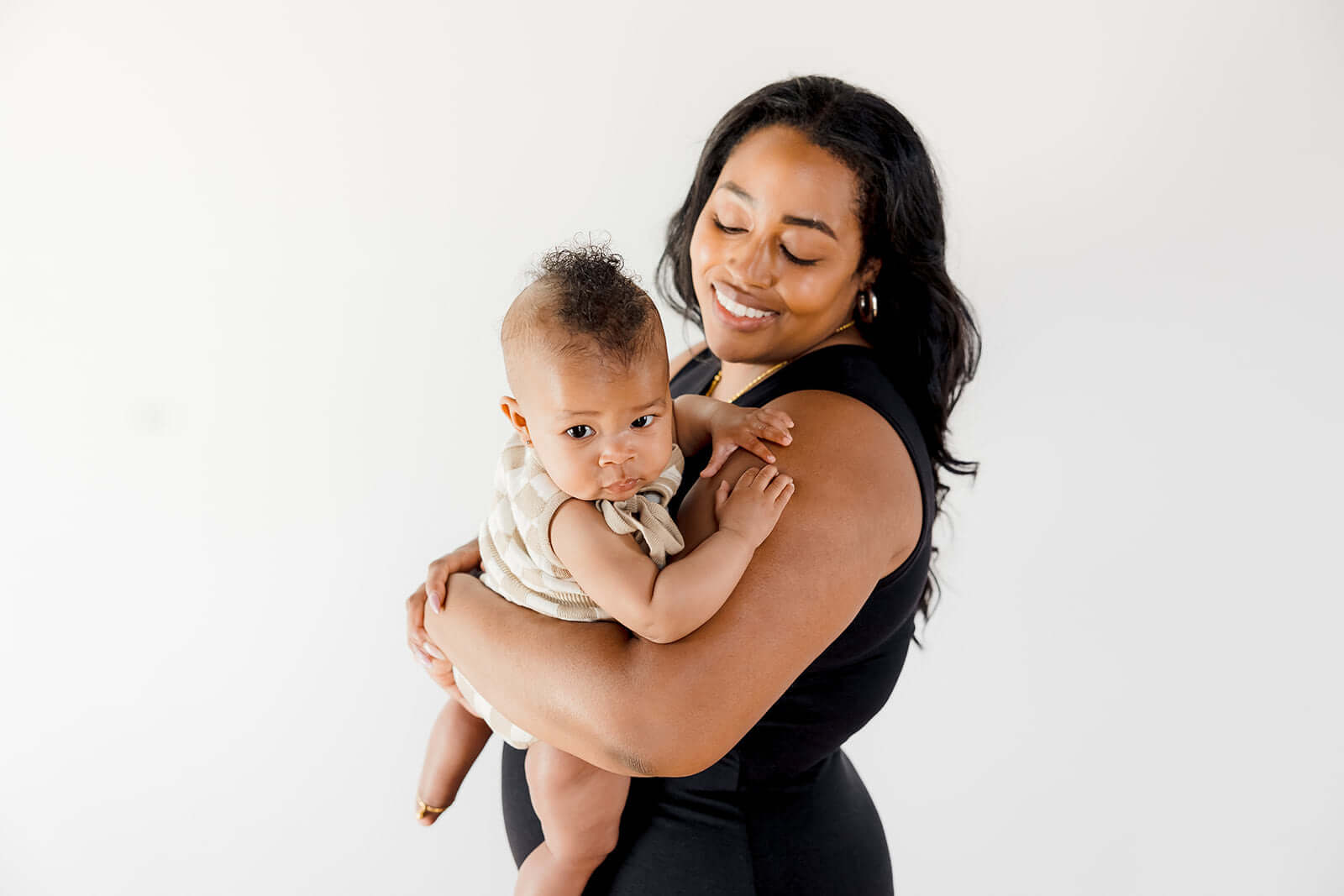 Little Breastfeeding Dress | Black | Milk & Baby