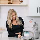 Radley Breast Pump Backpack - Mist | Milk & Baby