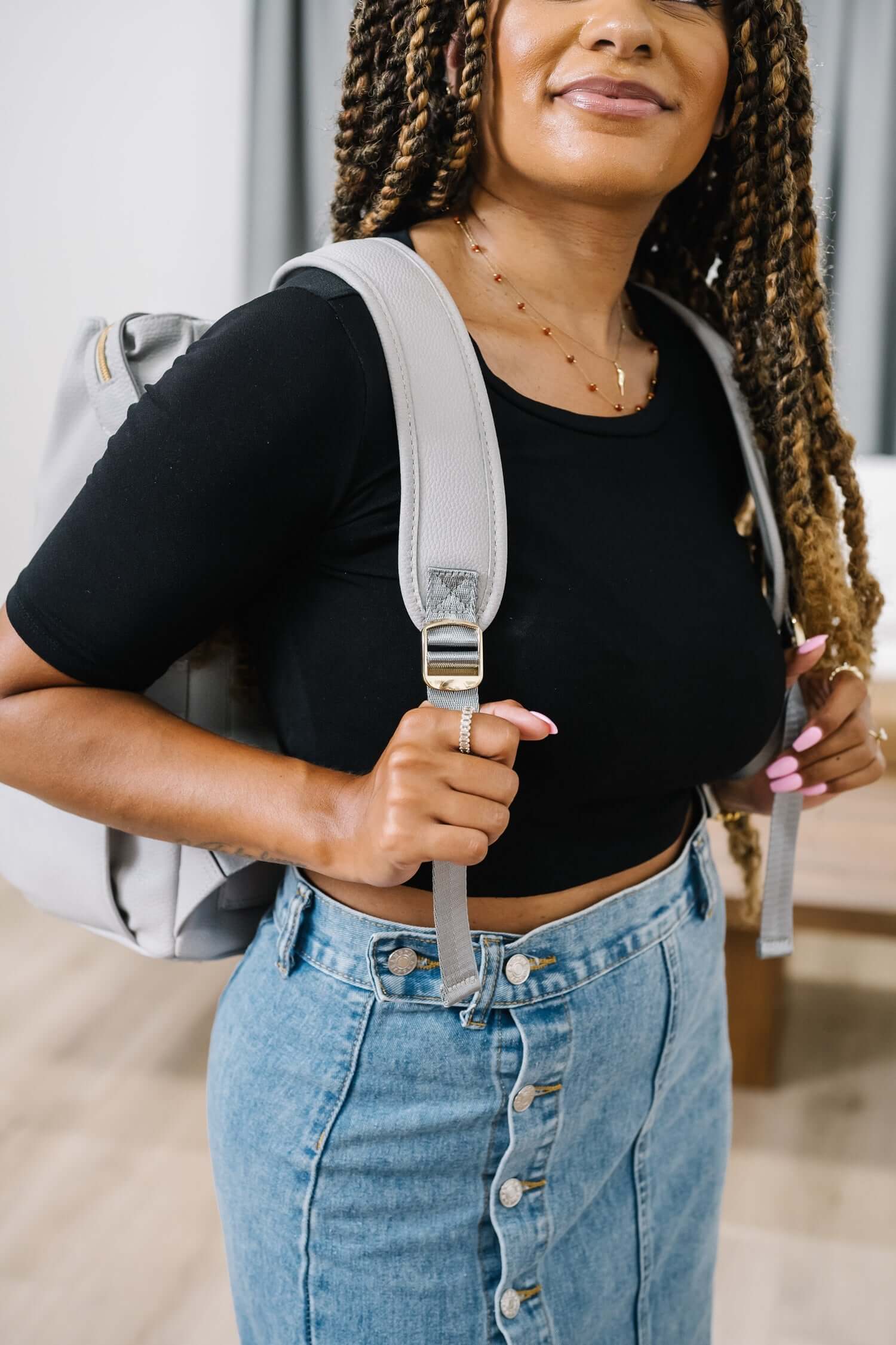 Radley Breast Pump Backpack - Mist | Milk & Baby