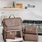 Radley Breast Pump Backpack - Mocha | Milk & Baby