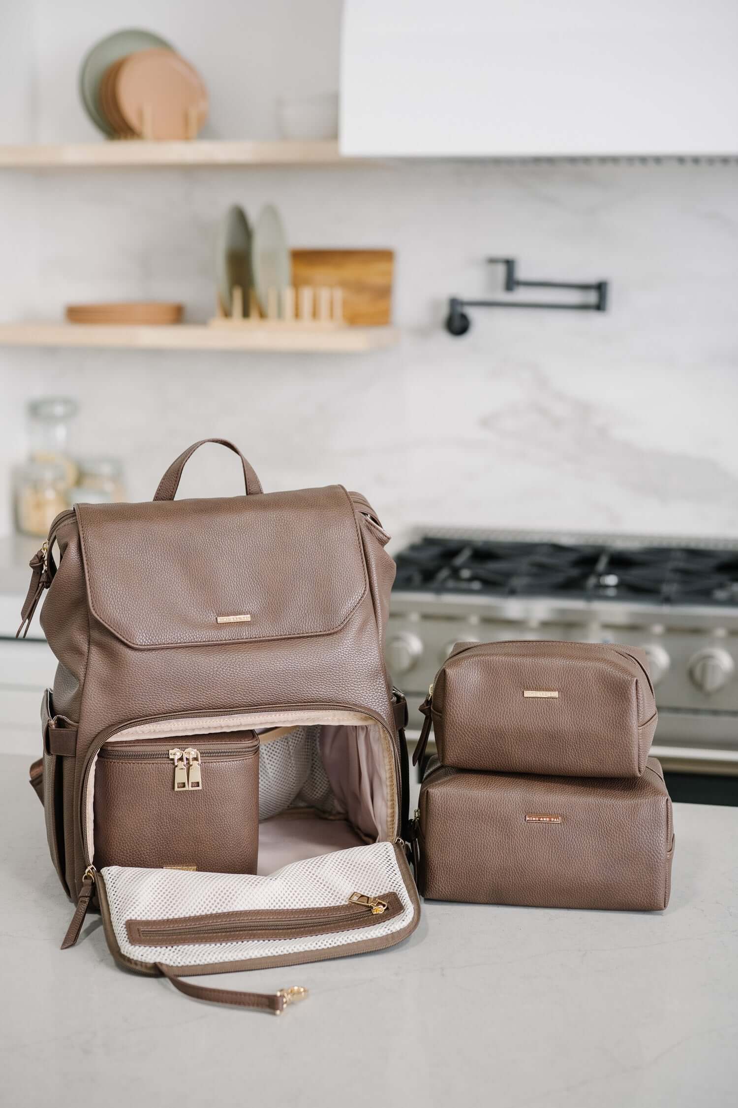 Radley Breast Pump Backpack - Mocha | Milk & Baby