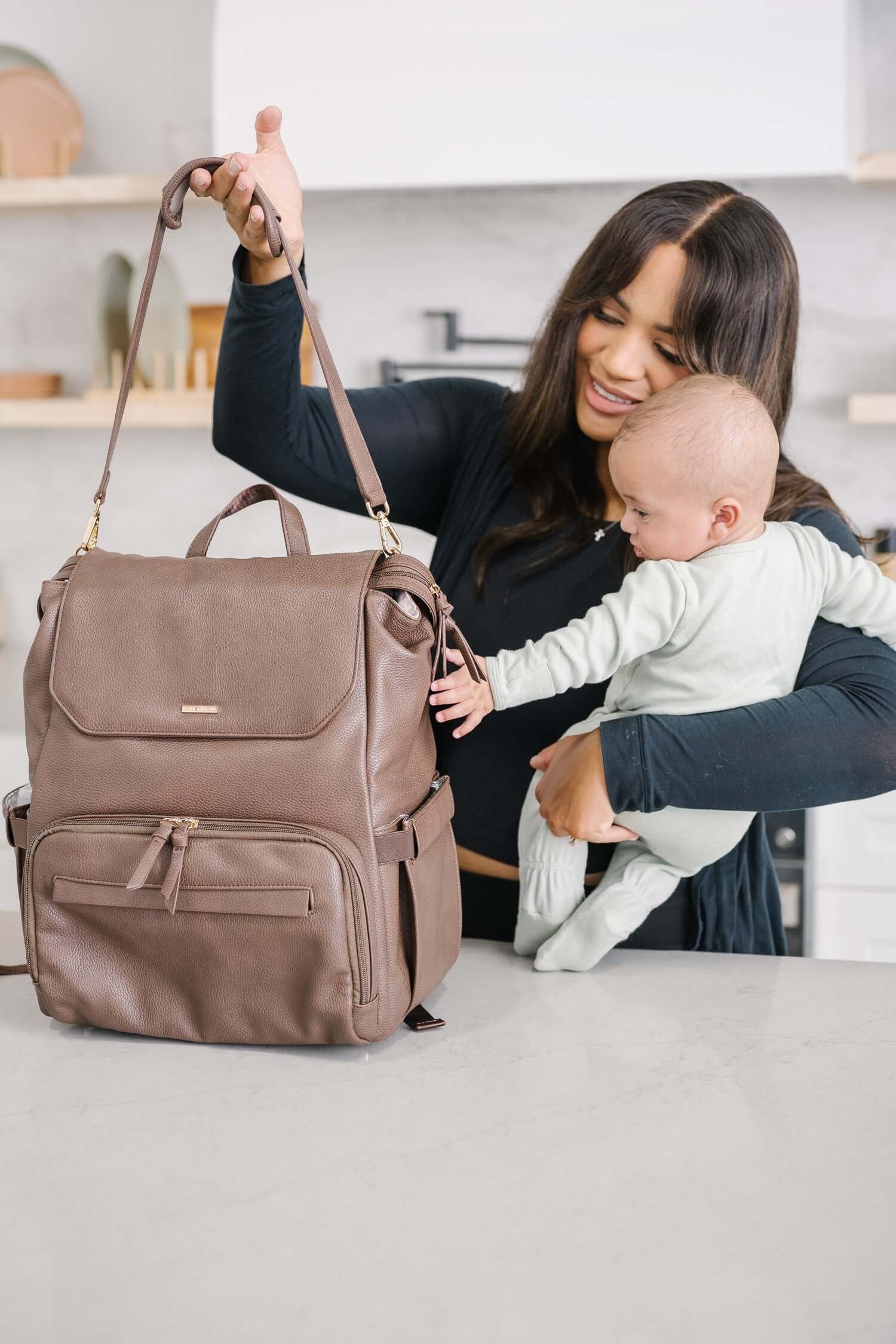 Radley Breast Pump Backpack - Mocha | Milk & Baby