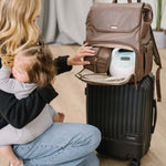 Radley Breast Pump Backpack - Mocha | Milk & Baby