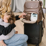 Radley Breast Pump Backpack - Mocha | Milk & Baby