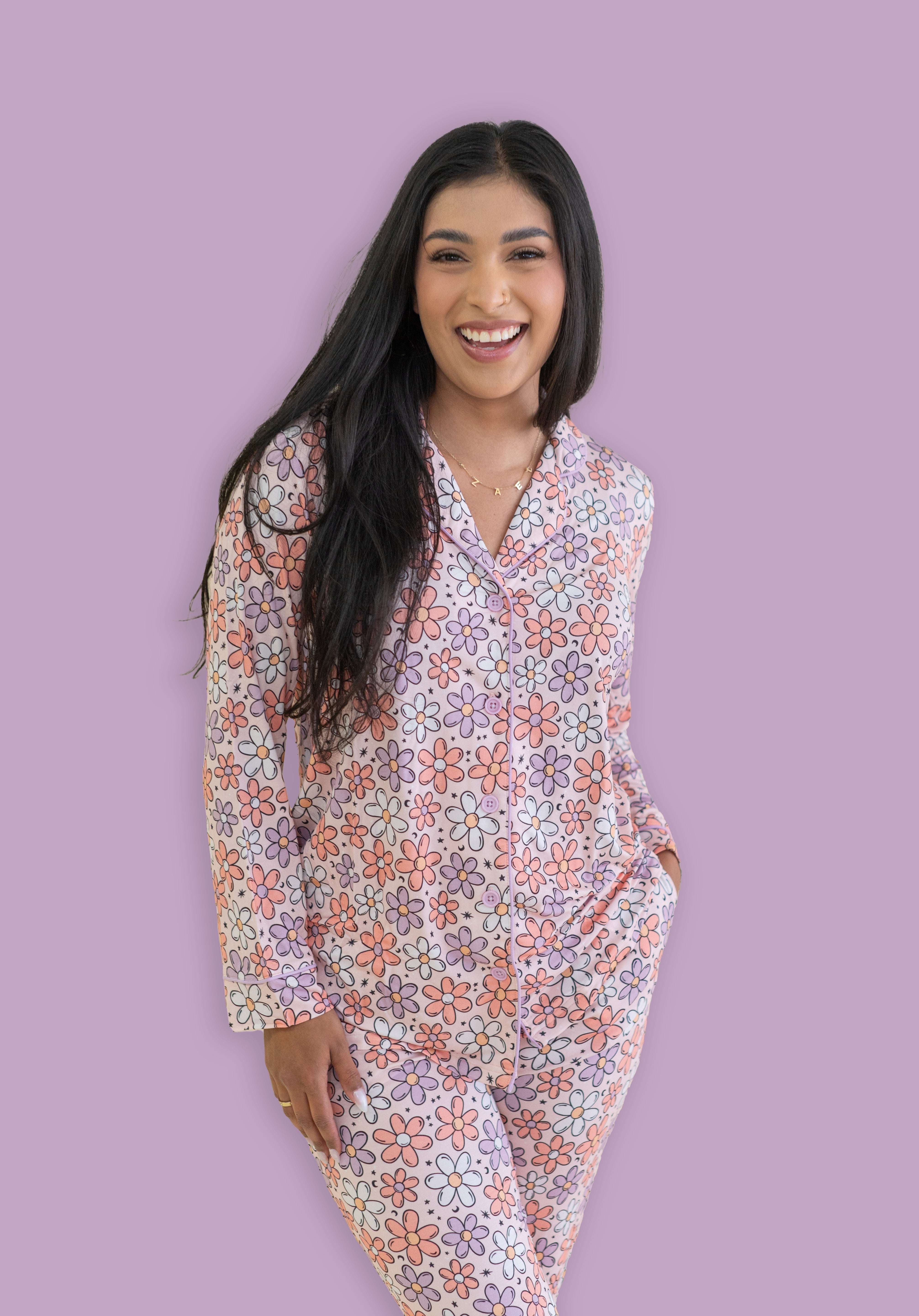 Full Bloom Dream Nursing Pajama Set | Milk & Baby