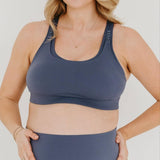 AXK CORE Full Support Nursing Bra | Blue | Milk & Baby