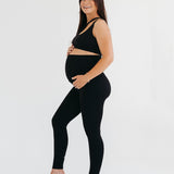 AXK CORE Classic Maternity Legging | Black