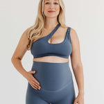 AXK CORE Cross Body Nursing Bra | Blue | Milk & Baby