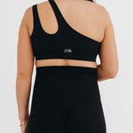 AXK CORE Cross Body Nursing Bra | Black | Milk & Baby