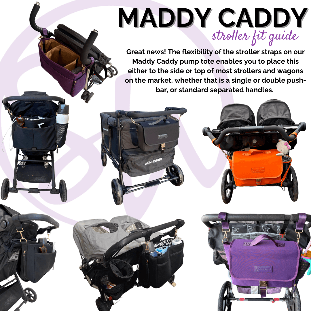 Maddy Caddy Breast Pump Crossbody | Milk & Baby