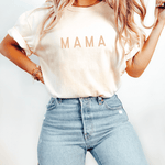Mama Simplistic Neutral Tee | Milk & Baby