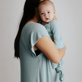 Blue Bird Mommy Labor and Delivery Gown
