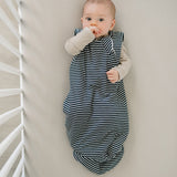 Navy Stripe Bamboo Sleep Sack
