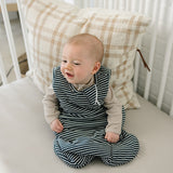 Navy Stripe Bamboo Sleep Sack