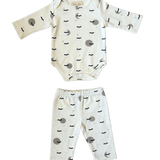 Midnight Moons Bodysuit + Pant Set