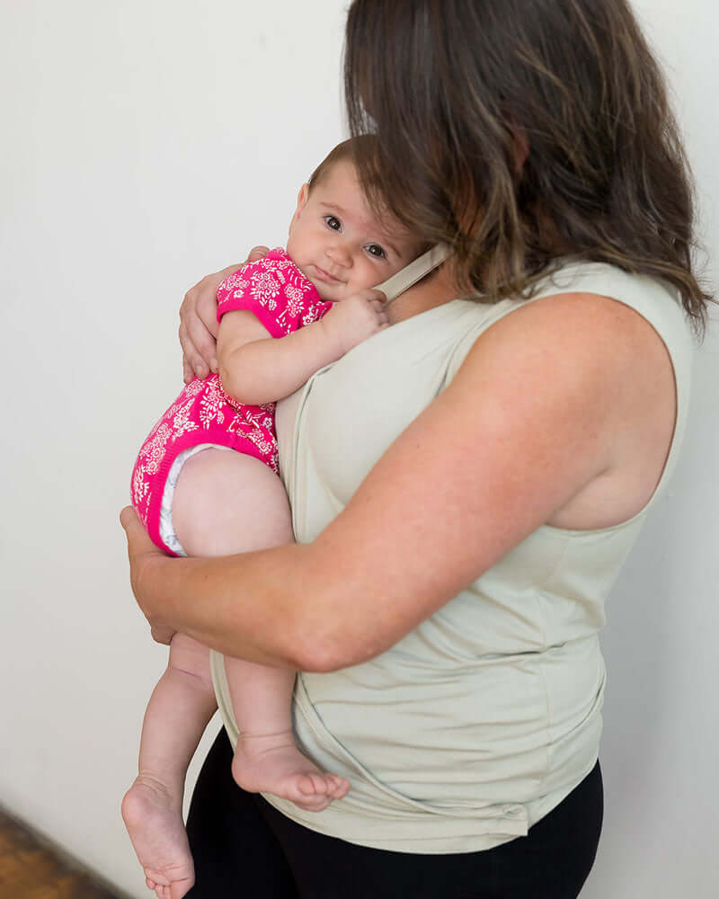 Every Way Maternity to Nursing Wrap Tank Top | Milk & Baby