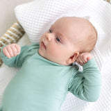 Marley Knotted Baby Gown and Hat Set | Milk & Baby
