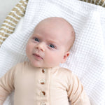 Emerson Knotted Baby Gown Set |Sand | Milk & Baby