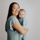 Blue Bird Mommy Labor and Delivery Gown