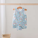 Let's Play Ball Organic Muslin Shortall | Milk & Baby