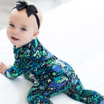 Mystic Mama (Blue) | The Second-Skin Footie | Milk & Baby