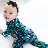 Mystic Mama (Blue) | The Second-Skin Footie | Milk & Baby