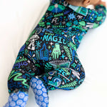 Mystic Mama (Blue) | The Second-Skin Footie | Milk & Baby