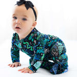 Mystic Mama (Blue) | The Second-Skin Footie | Milk & Baby