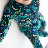 Mystic Mama (Blue) | The Second-Skin Footie | Milk & Baby