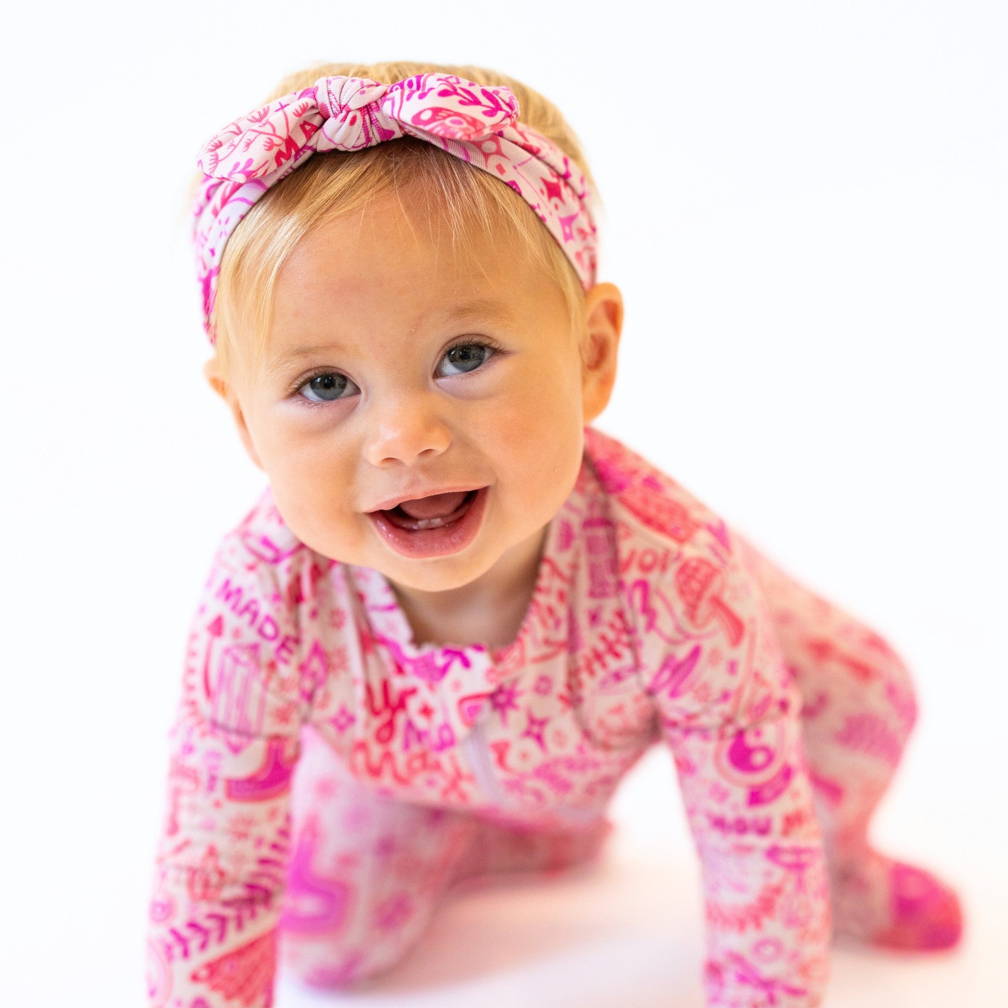 Mystic Mama (Pink) | The SoftKnot Bow = | Milk & Baby