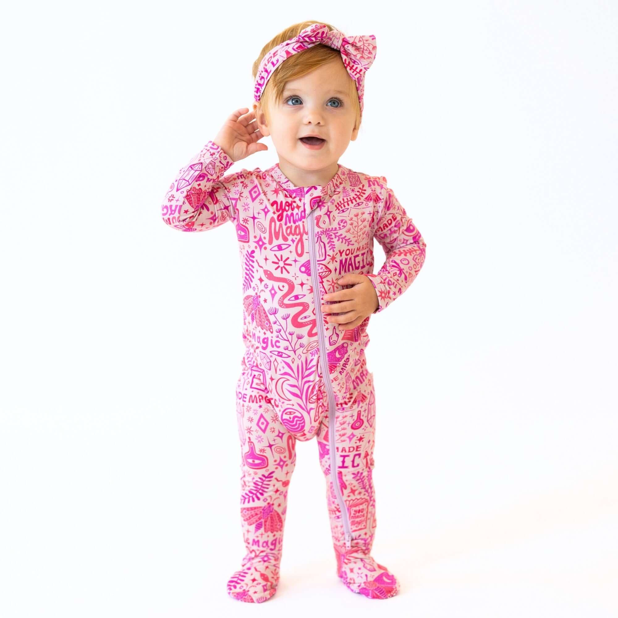 Mystic Mama (Pink) | The Second-Skin Footie | Milk & Baby