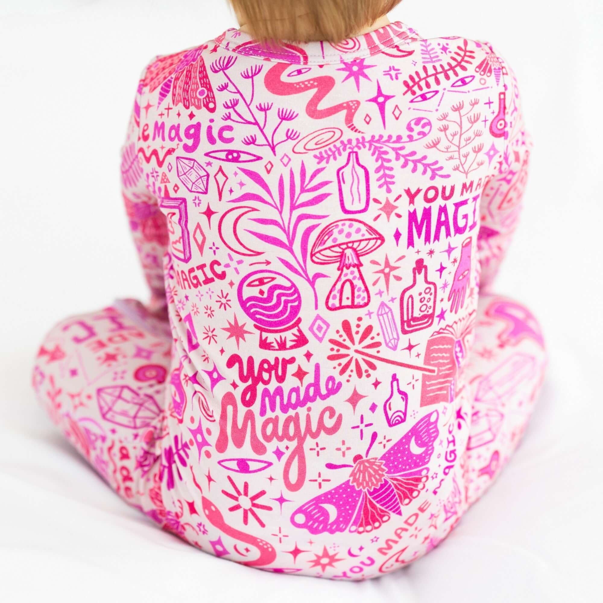 Mystic Mama (Pink) | The Second-Skin Footie | Milk & Baby