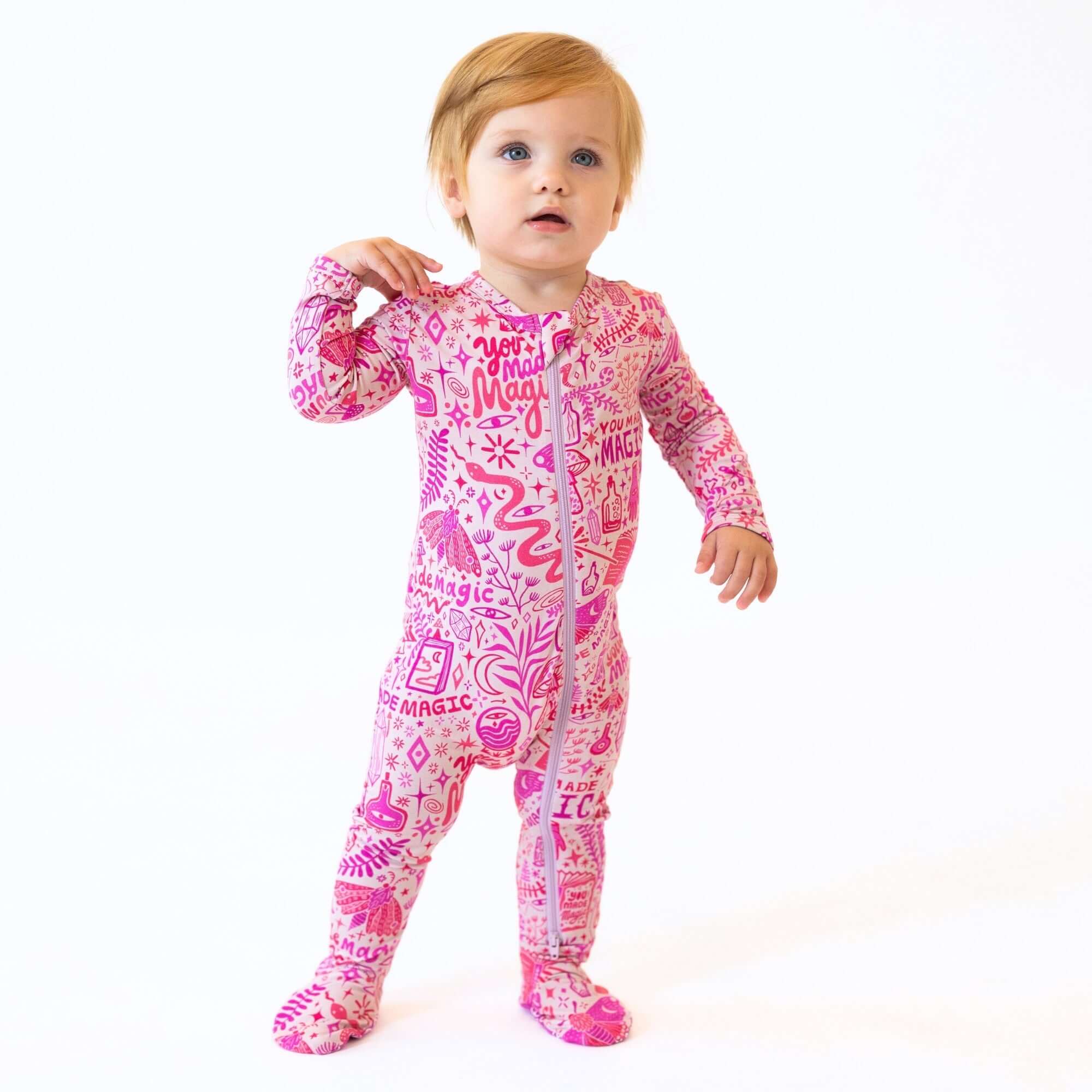 Mystic Mama (Pink) | The Second-Skin Footie | Milk & Baby