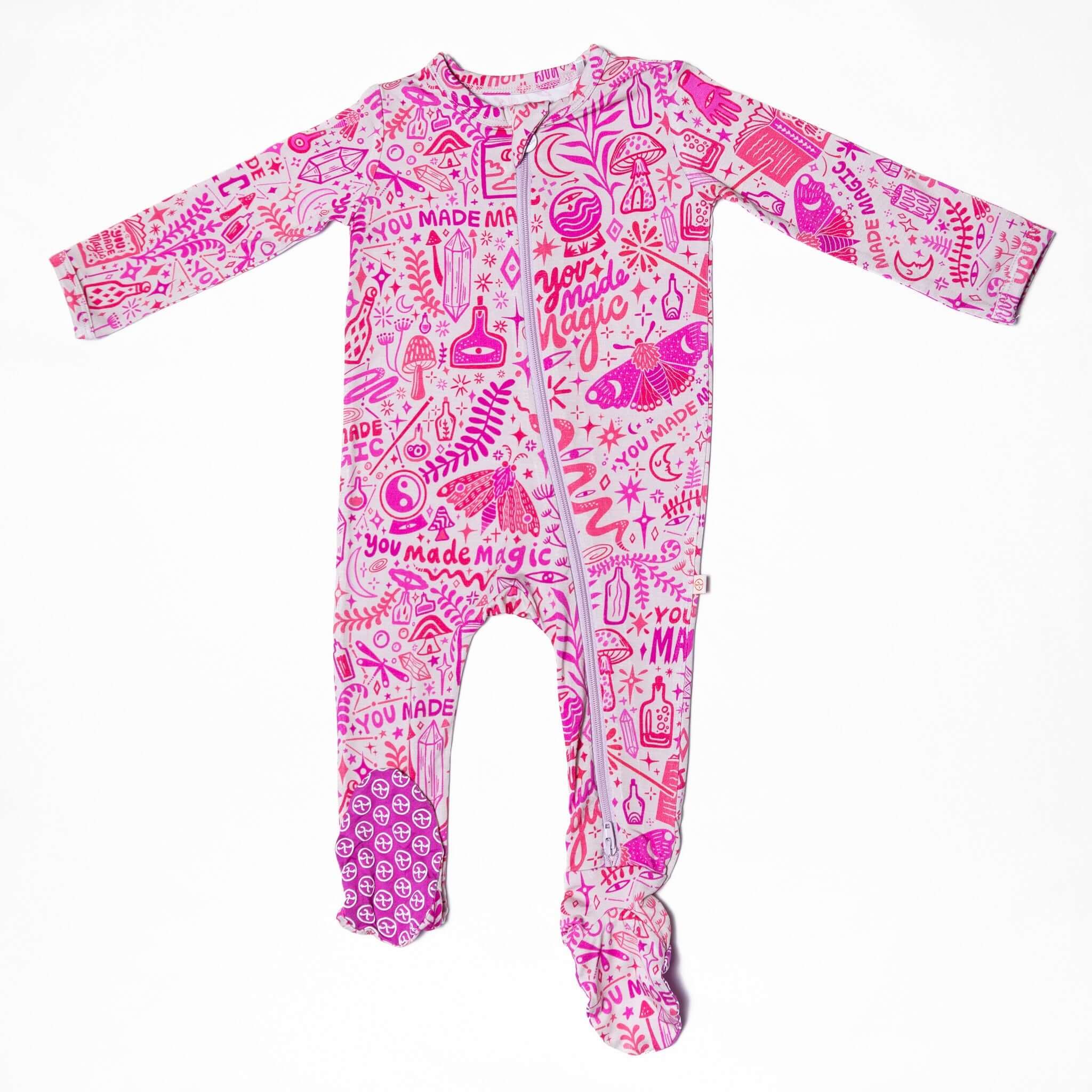 Mystic Mama (Pink) | The Second-Skin Footie | Milk & Baby