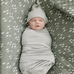 Sage Bamboo Newborn Knot Hat | Milk & Baby