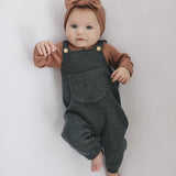 Dusty Rose Organic Snap Long Sleeve Ribbed Bodysuit | Milk & Baby
