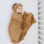 Mustard Bamboo Head Wrap | Milk & Baby