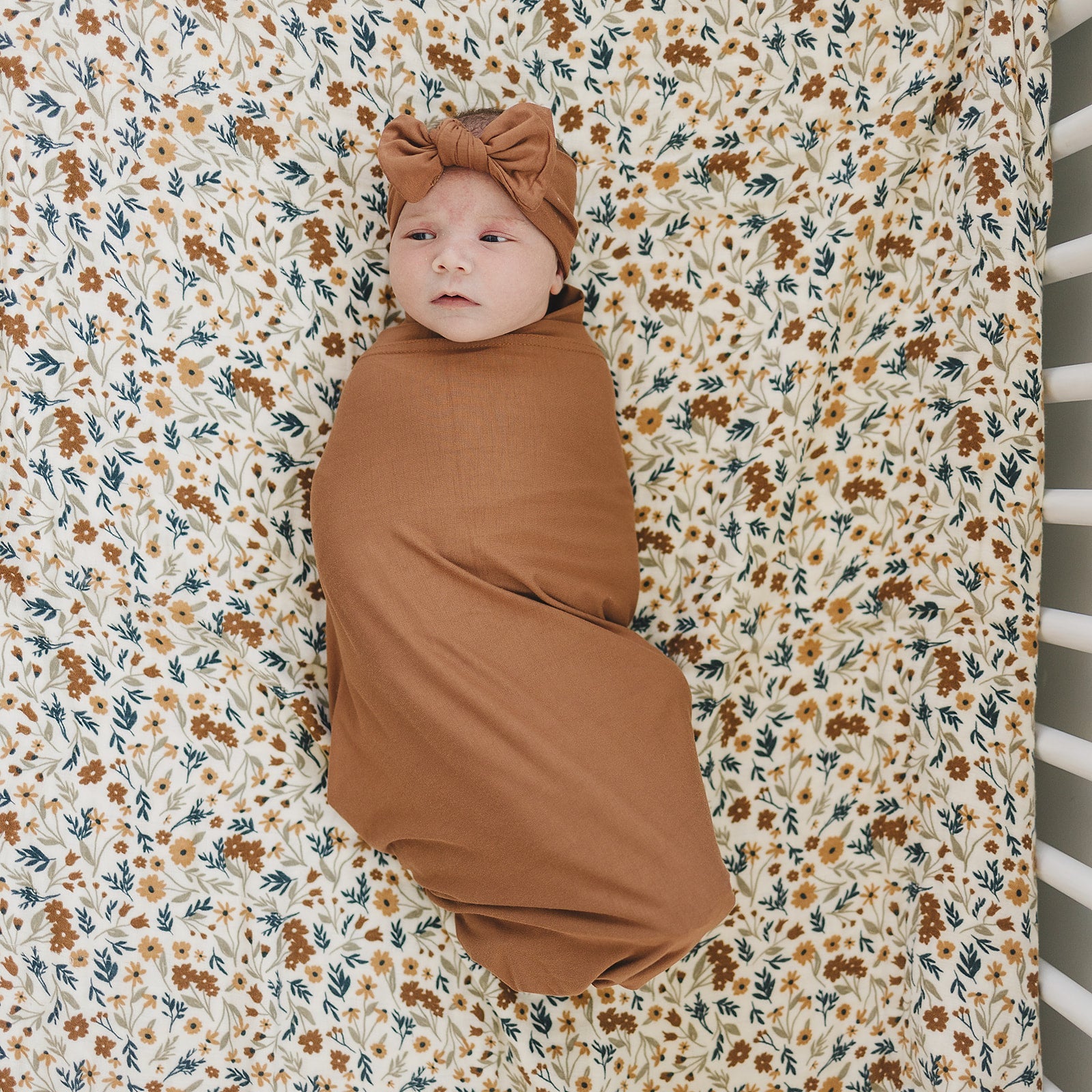 Rust Bamboo Head Wrap | Milk & Baby